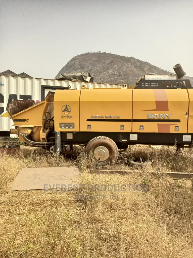 🚧 2018 SANY Concrete Pump | Available in Lagos - High Capacity & Efficient