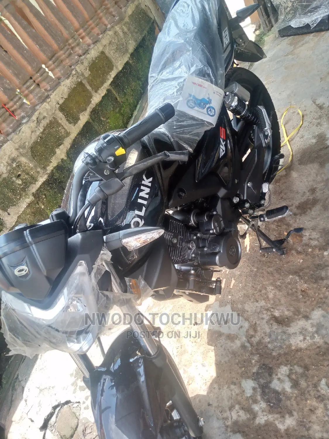 🚴♂️ 2020 Qlink Adventure 250 Motorcycle | Explore Yaba - Eco-Friendly & Low Mileage