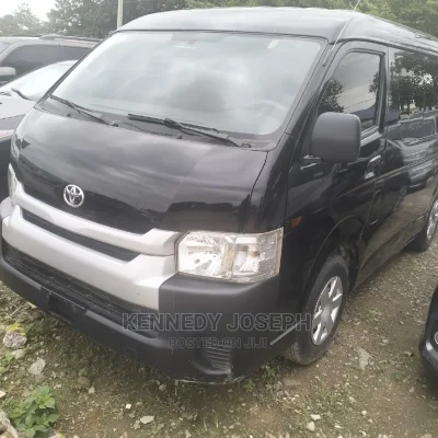 🚐 2014 Black Toyota HiAce | Spacious Family Van in Abuja - Low Mileage & Durable