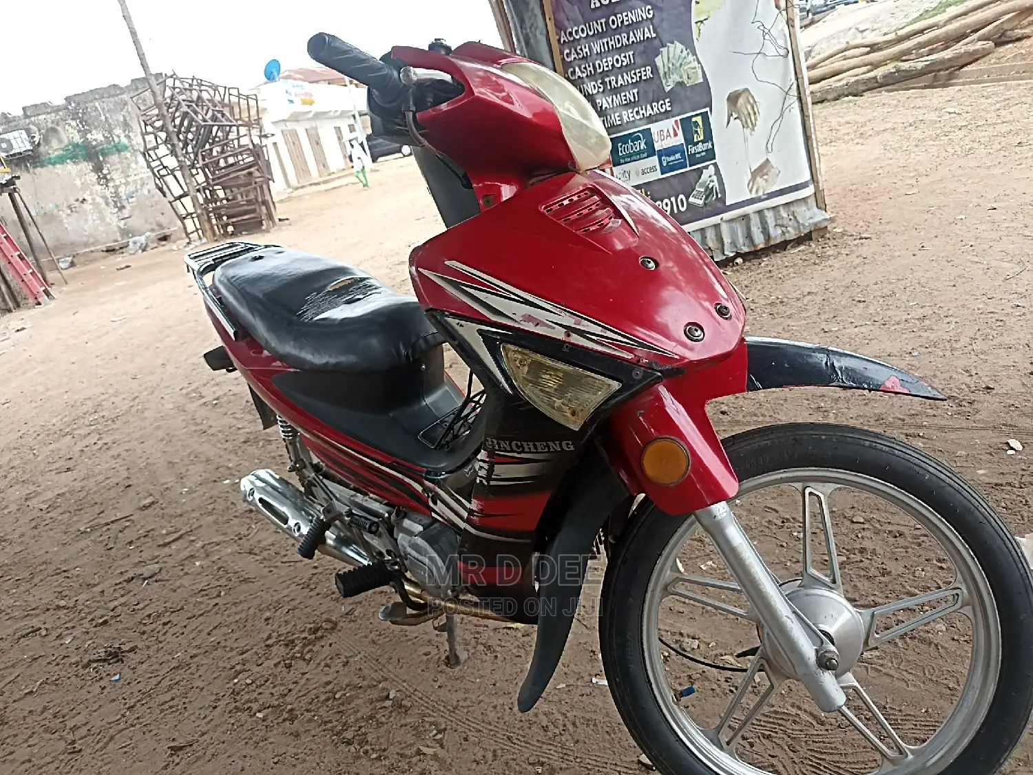 🚲 2010 Jincheng Motorcycle for Sale in Minna - Low Mileage & New Tires